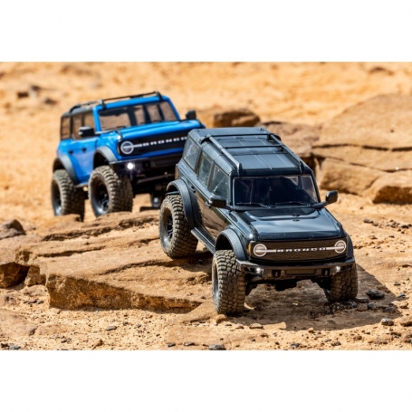 Traxxas Auto Radiocomandata Mini Ford Bronco 4x4 1/18 Argento