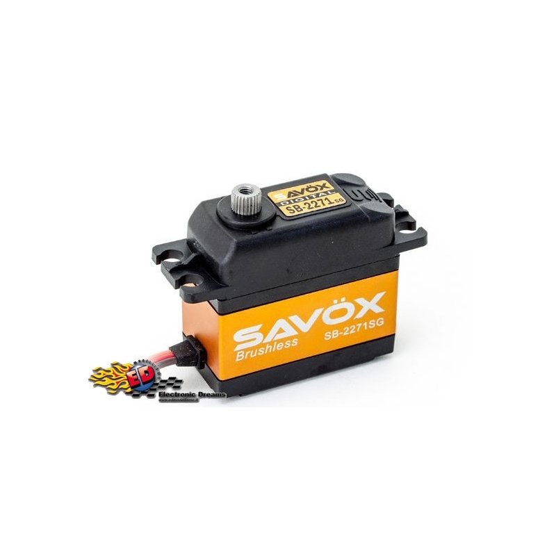 SAVOX SB-2271SG HV Digital Brushless Servo 20kg 0,065sec, 7,4V, 69gr