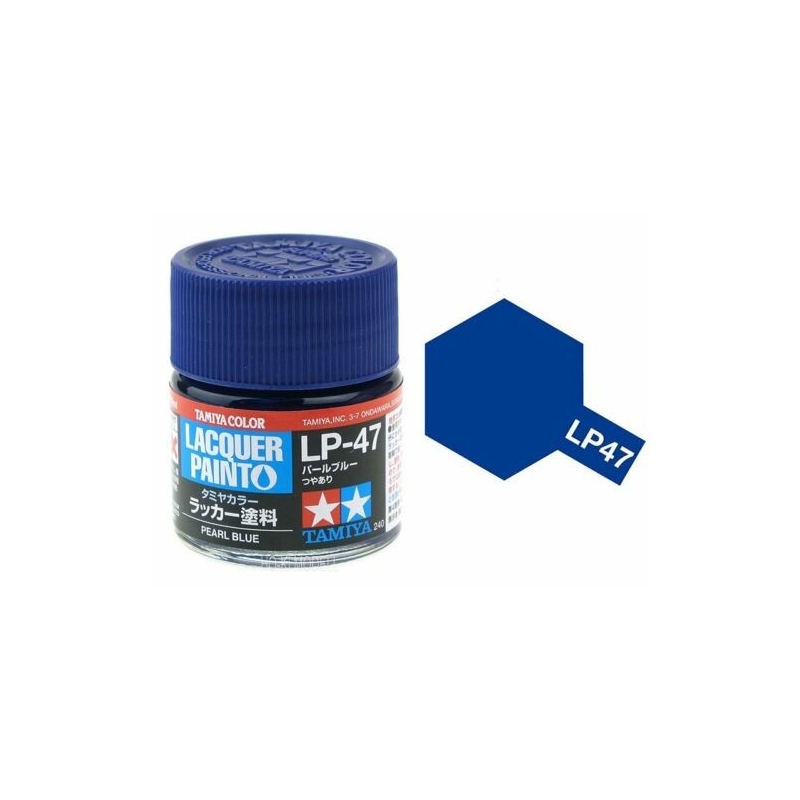 Tamiya 82147 Lp 47 Pearl Blue Colore Lacquer 10ml