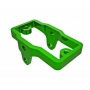 Traxxas 9739-GRN Supporto Servo in Alluminio 6061-T6 Anodizzato - Verde Per 1/18