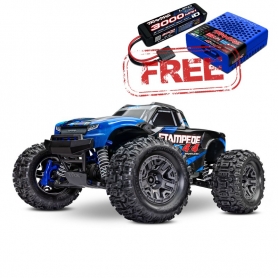 Traxxas 67154-4 Traxxas Stampede 4wd 1:10 Brushless BL-2s Monster Truck TQ 2.4ghz RTR