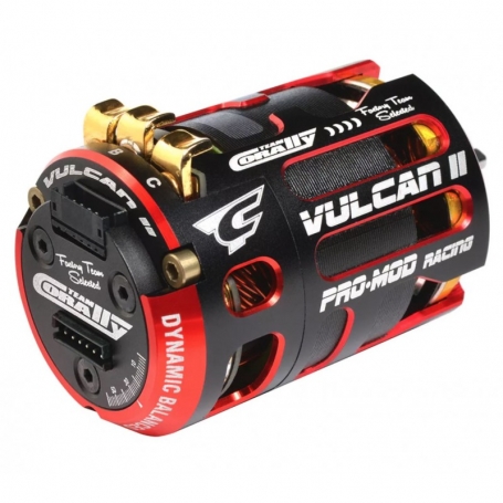 Team Corally 61154 Motore Brushless Sensored Vulcan II - Pro-Mod - 7.5T