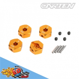 CARTEN 12mm Hex Hub 6mm (4)