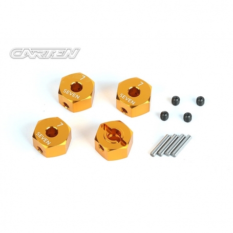 CARTEN 12mm Hex hub 7mm (4)