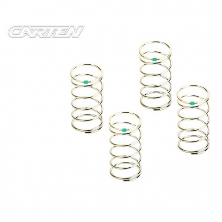 CARTEN Front Shock Spring 14x30-7 1/4N - GREEN