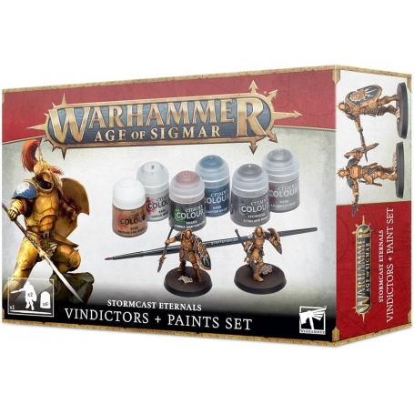 Warhammer Age of Sigmar Vindictors+paint set