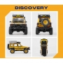 FMS 1/24 Land Rover Discovery prima generazione Camel Trophy RTR Giallo