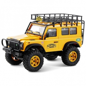 FMS 1/24 Land Rover Defender D90 Camel Trophy RTR Giallo