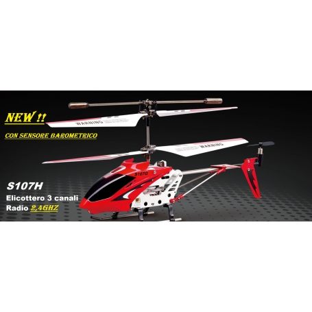 SYMA S107H R/C Helicopter with altitude hold in 2.4Ghz