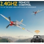 VOLANTEXRC 76116R P47 thunderbolt 400mm rtf 2.4ghz 4ch with xpilot one key aerobatic stabilization system