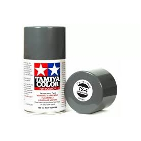 Tamiya TS-4 German Grey Colore Spray Per Plastica 100 Ml