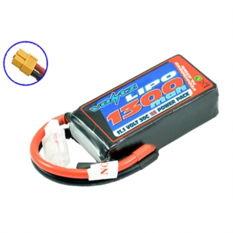 VOLTZ batteria LiPo 1300mah 3S 11.1V 30C XT60