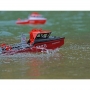 Heng Long SNIG Rescue Boat 1/72 RTR Brushless 2.4ghz lunghezza 32cm. Nero