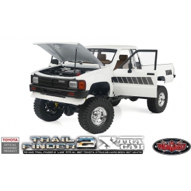 Trail Finder 2 LWB con 1987 Toyota Xtracab Karosserie bianca RC4WD *nuovo prezzo 2/24