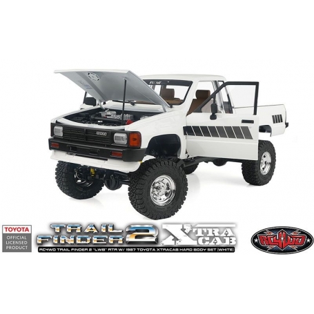 Trail Finder 2 LWB con 1987 Toyota Xtracab Karosserie bianca RC4WD *nuovo prezzo 2/24