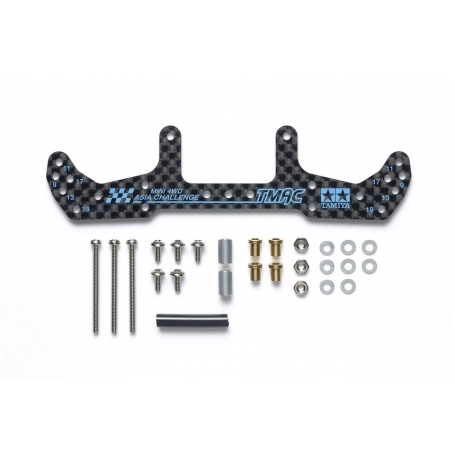 TAMIYA 95653 Supporto Carbon Posteriore 1.5mm Asia Challenge Mini4wd