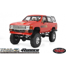 Trail Finder 2 RTR con 1985 Toyota 4Runner Karosserie rot RC4WD Hard Body Set