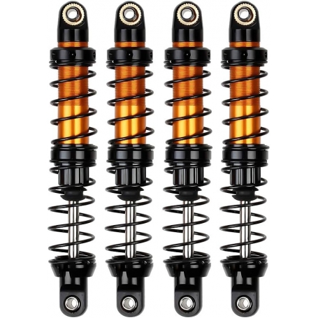 INJORA RC Ammortizzatori 4pcs RC Shock Absorber RC Damper Set per 1/10 RC Crawler 90mm