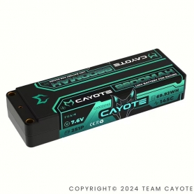 Batteria CAYOTE Racing Lipo Battery 9200mha 2S 145C 7.6v