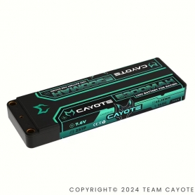 Batteria CAYOTE Racing Lipo Battery 5300mha 2S 145C 7.6v