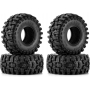 INJORA 1.0 Pneumatici Ruote- 58 * 24mm Swamp Stomper Pneumatici S5 per SCX24 AX24 TRX4M FCX24 1/24 1/18 RC Crawler Auto