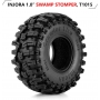 INJORA 1.0 Pneumatici Ruote- 58 * 24mm Swamp Stomper Pneumatici S5 per SCX24 AX24 TRX4M FCX24 1/24 1/18 RC Crawler Auto