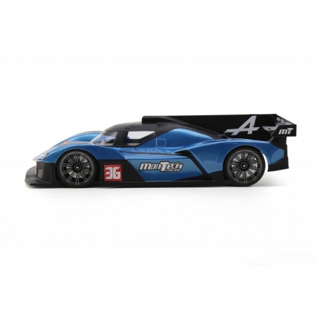 MON-TECH Racing Carrozzeria A-424 Hyper Car LMH Trasparente con adesivi e mascherature