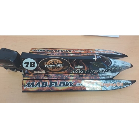 Motoscafo Catamarano Mad flow v2 f1 brushless 2.4g rtr