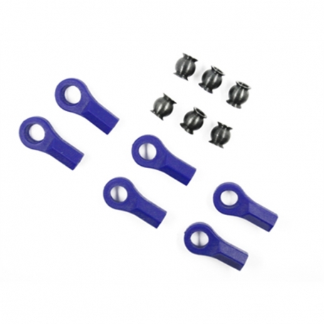 UNIBALL CON SFERA FLANGIATA IN ACCIAIO (6PZ) BLU
