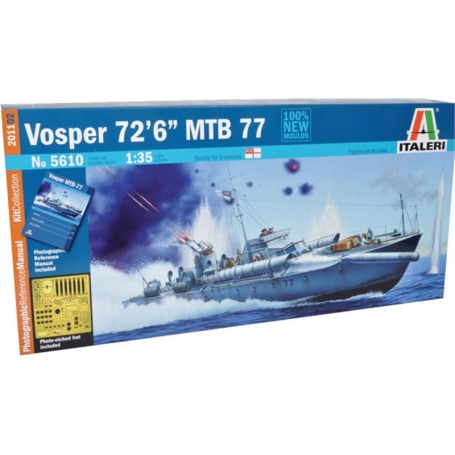 ITALERI NAVE VOSPER 72" 6 MBT 77