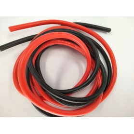 Cavo silicone 16AWG (1m rosso+1m nero) 1,31mm²